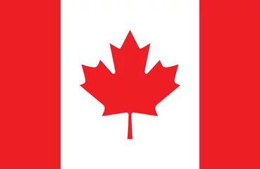 Fotobehang Canadian flag. © Tarik GOK