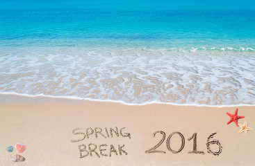 spring break 2016 on the sand