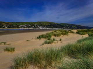 estuary of the river dovey aberdovey wales