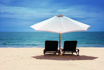 Umbrella on the beach