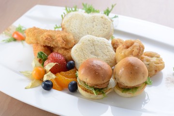 kids meal western food
