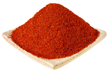 DISH OF CHILLI POWDER CUT OUT