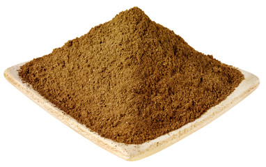 DISH OF GARAM MASALA POWDER CUT OUT
