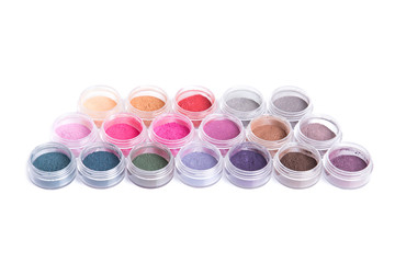 Vibrant mineral eyeshadows