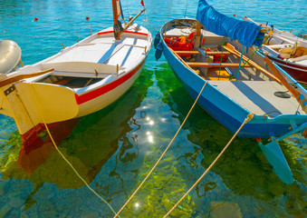 in Spetses island in Greece