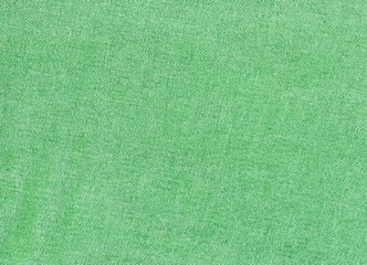 Fototapeta premium Green denim textile texture