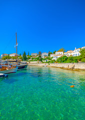 Fototapeta na wymiar in Spetses island in Greece