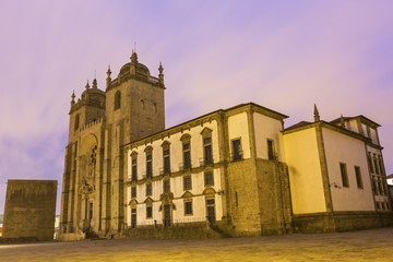 Fototapeta na wymiar Porto Cathedral in Portugal