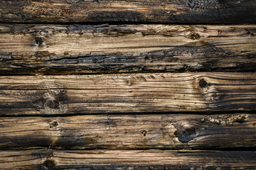 Old decorative wood planks 