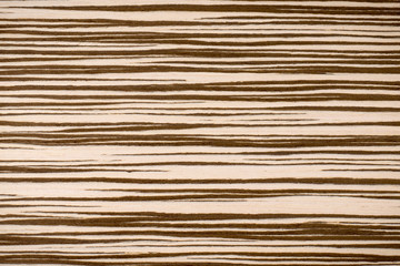 Texture of wenge wood veneer
