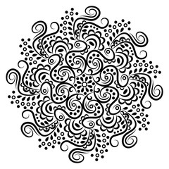 Background mandala vector