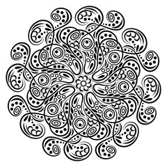 Background mandala vector