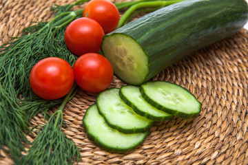 Many vegetables and herbs