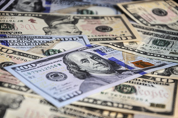 A collection of various foreign currencies from countries spanning the globe. 