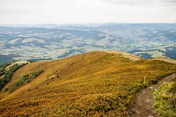 Fototapeta premium Mountain View in Piliptse.