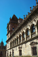 an der Kathedrale von Santiago de Compostela