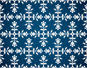 Seamless floral wallpaper