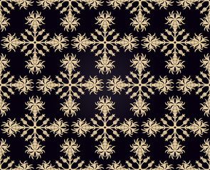 Seamless floral wallpaper