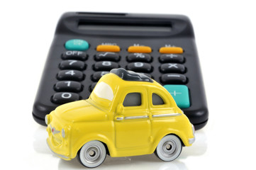 La voiture et la calculatrice