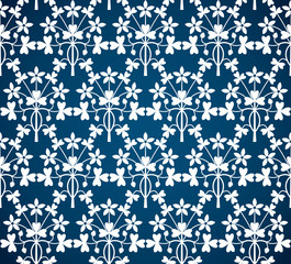 Seamless floral wallpaper