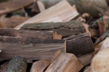 Brennholz lose geschüttet