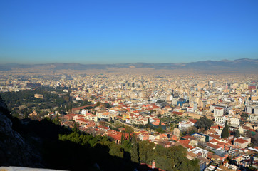 Vista dell'Acropoli di Atene