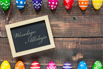 Wishing you a happy Easter! - obrazy, fototapety, plakaty