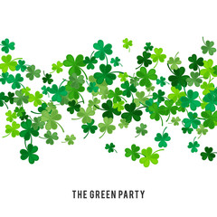 St Patrick's Day background. Vector illustration