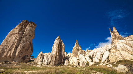 Fototapeta premium Spectacular rocks formations in Cappadocia