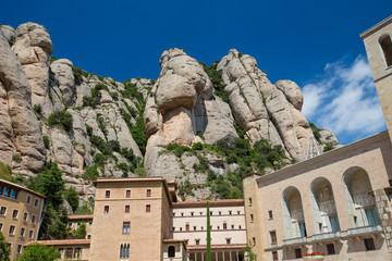 Obraz premium Santa Maria de Montserrat Abbey
