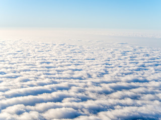 Aerial view of stratocumulus clouds - 104509302