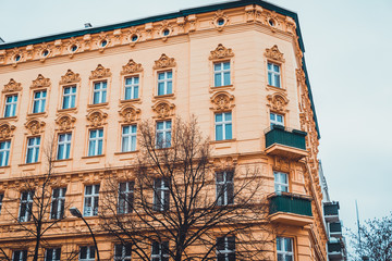 Residential Building with Classical Facade