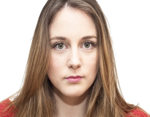 Fototapeta premium Portrait of Beautiful Young Woman