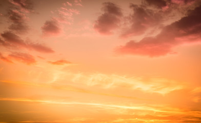 Fototapeta premium Amazing sunset sky