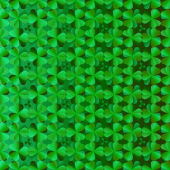 Shamrock background for St. Patrick's Day