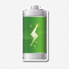 Battery icon design 
