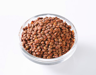 Whole red lentils