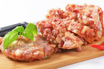 Pork jelly