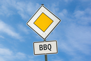 Schild 78 - BBQ