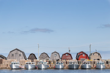 Fishing Boats at Malpeque Harbour