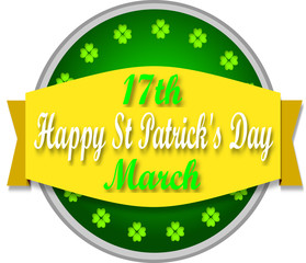 happy st Patrick day