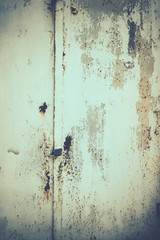 background texture: old metal door
