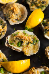 Homemade Creamy Oysters Rockefeller