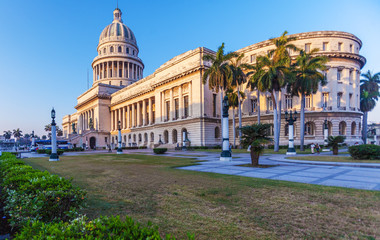 Fototapeta na wymiar The Capitol building, Havana