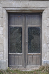 Old door ruins