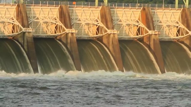 Various dams and hydroelectric facilities operated by the Tennessee Valley Authority.