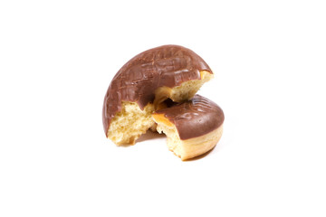 Delicious chocolate donuts