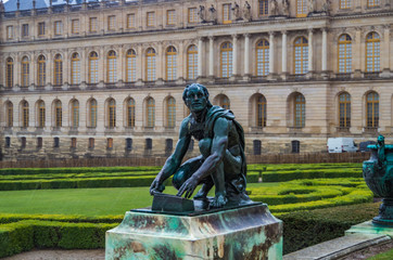 Paris France 22 April 2014 The Palace of Versailles is located in Paris and was built by the French...