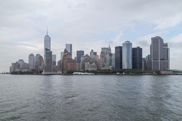 Fototapeta na wymiar Lower Manhattan, New York City