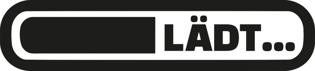 Loading bar german